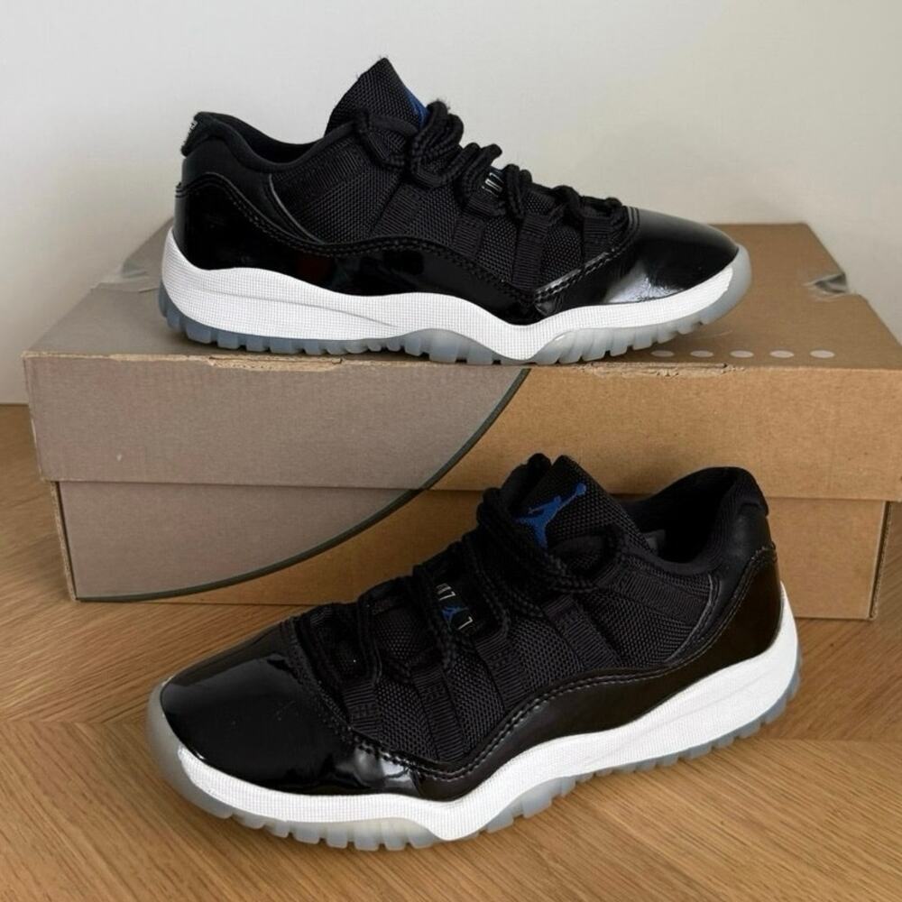 Nike Air Jordan 11 Low ‘Space Jam’ Kids Sneakers - SZ 2 Y